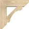 Ekena Millwork Legacy Slat Rough Sawn Bracket w/ Offset Brace, Douglas Fir, 6"W x 18"D x 18"H BKT0604X18X18LEC06RDF - alternate 3
